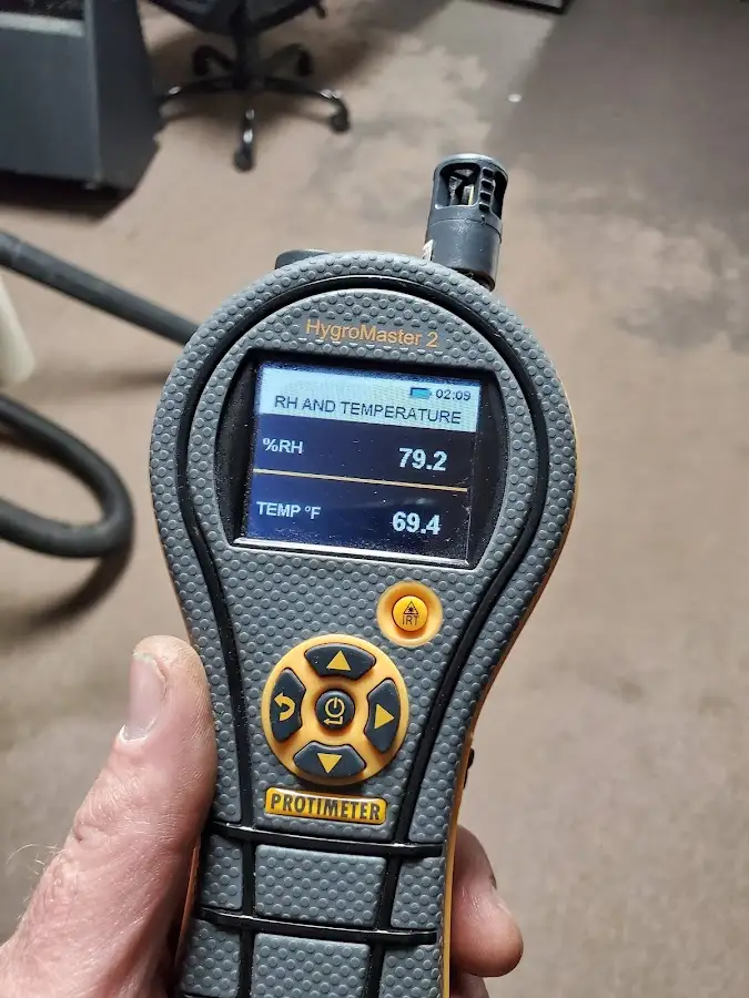 Moisture meter humidity assessment for Mold Remediation & Removal in Anthem